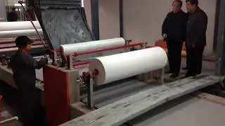 Magnesium oxide board production line