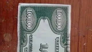 THE  namE Priesdent BEN JAMIN FRANKLIN THE one million dollar bill