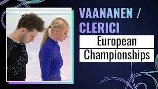 VAANANEN / CLERICI (FIN) | Pairs Free Skating | Tallinn 2025 | #EuroFigure