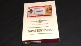 Gameboy micro Unboxing