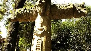 La cruz atrial de la parroquia de San Jacinto en San Ángel