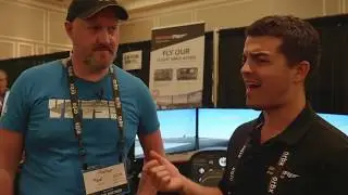 SQUIRREL TV interviews Virtual Fly at Flight Sim Expo 2019!