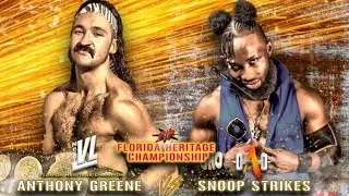 Anthony Greene vs Snoop Strikes (FLORIDA HERITAGE CHAMPIONSHIP)           Full impact Pro Wrestling