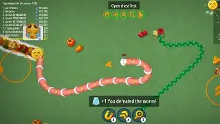 #worms zone gameplay Video #video#trending#new video #youtube 