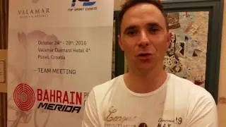 Borut Božič, prvi kamp Bahrajn Merida Poreč
