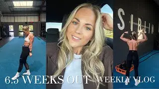 VLOG | 6.5 WEEKS OUT | Full day of food, update & PCA show