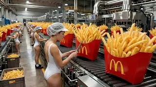 Inside the McDonald&rsquo;s Factory &ndash; How Fries, Nuggets Coca-Cola & Pepperoni Are Made (Full Process)