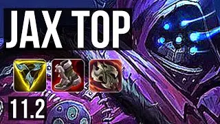 JAX vs RIVEN (TOP) | Rank 4 Jax, 6 solo kills | BR Challenger | v11.2