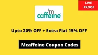 Mcaffeine Coupon Code ,Offers & Promocodes | Upto 20% OFF + Extra Flat 15% OFF #mcaffeine #coupons