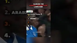 Ranking the Funniest Commentator Languages 😂 #shorts #ranking #football #commentary