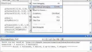 OpenGL Tutorial #2 - Transformations and Timers
