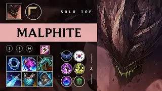 Malphite Top vs Galio - KR Diamond Patch 26.01