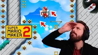 Super Mario Maker 2 - SUPER Expert (No Skip) #15 | Gliding Over All