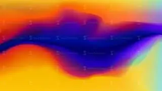 Vibrant abstract gradient soft yellow purple background. Colorful wave gradient loop animation. 4k
