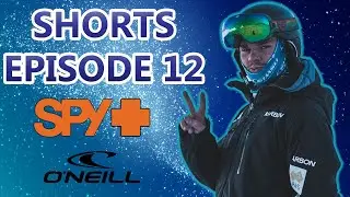 Snowboarder Tries Skiing in a Beautiful Location - #Shorts Ep 12