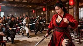 [古裝 愛情] 💖紅衣女俠遭數百高手圍攻，一人一劍秒殺百名敵人💖 Full Movie Version #許凱 #趙麗穎 #劉亦菲 #趙露思 #古裝甜寵 #中國古裝 #古裝愛情 #古裝劇 #4K修復