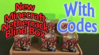 Netherrack Series 3 Minecraft Blind Box With First 6 Codes