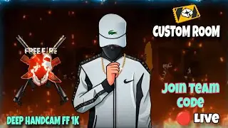 🔴 Free Fire Max Live Stream | 4v4 Custom | Headshot Gameplay🎮 #live