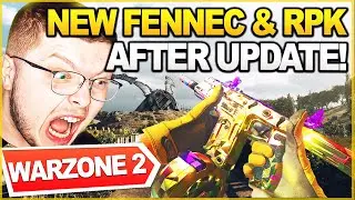 Aydan Shows His NEW FENNEC45 & RPK Loadout After Update with Fifakill! - Warzone 2