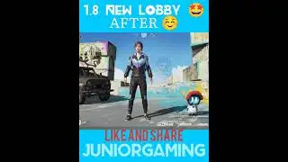 1.8 New GRAFFITI WALL LOBBY THEME ☺️ #shorts #bgmi #newlobbytheme