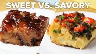 Breakfast Bake 2 Ways: Sweet Vs. Savory &bull; Tasty