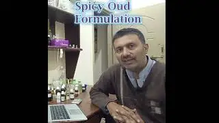 Spicy Oud Fragrance Formula 🔥 | Warm & Oriental #spicyoud#oudperfume #PerfumeMaking#orientalperfume