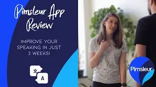 Start speaking a language in 2 weeks! 🗣️ [CC] Pimsleur Language Learning App Review for German