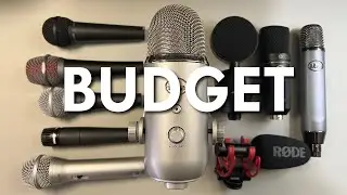 Budget microphones and Blue Yeti (AT 2020, Blue Yeti, XM8500)
