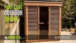 Pure Cube 570 Outdoor Sauna