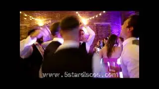 Kate and Marks Wedding Disco at The Engine Works in Glasgow