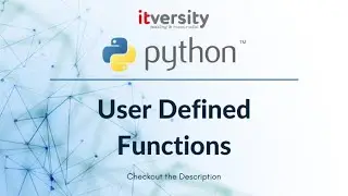 Mastering Python - User Defined Functions - 10 Lambda Functions