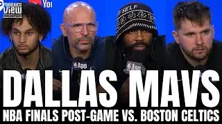 Dallas Mavs NBA Finals Post-Game, GM3: Luka Doncic, Kyrie Irving, Dereck Lively & Jason Kidd on 0-3