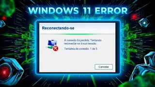 🔥 Como Corrigir o Erro de Conexão na Área de Trabalho Remota do Windows 11! (Reconectando...)