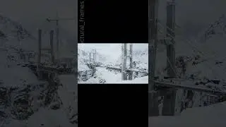 Suspended Bridge Heavy Duty Mega Construction | #shorts #youtubeshorts #viral #construction