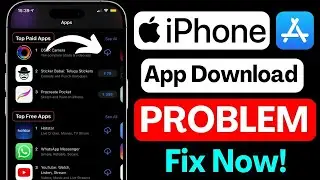 App Store Not Working 🔥 iPhone Apps Not Downloading Fix ⚡ App Store Download Problem Today