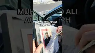 Торговая площадка Facebook Автограф Мохаммеда Али!