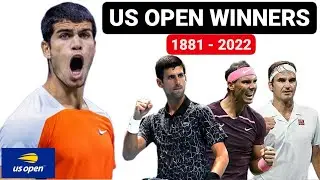 US Open Winners (1881-2022)