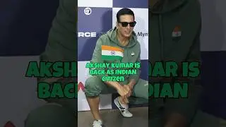 Akshay Kumar is back as Indian Citizen #bollywood #akshaykumar #indiancitizenship #canada