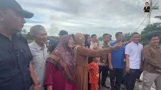 Herman Deru Cek Jalan Rusak Muba