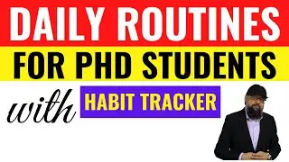 A Trello Board for Daily Routines of PhD Students with Trello Habit Tracker