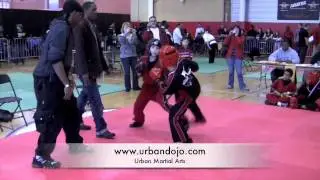 Soren and Michael from Urban Martial Arts at Brooklyn karate tournament