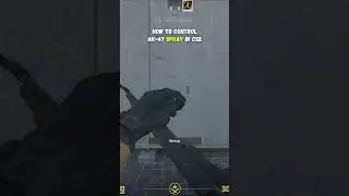 AK-47 spray control in CS2 #shorts