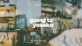 Visitando la tienda de papelería japonesa (Yoseka Stationery) en NYC!
