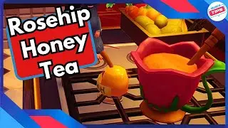 Как приготовить чай с медом и шиповником в парке развлечений Disney Dreamlight Valley
