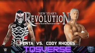 Пента против Коди Роудса. WWE 2K25. TQS