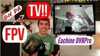 Connecting  FPV GOGGLES TO TV via Eachine DVRPro - HOW TO