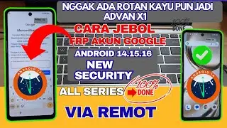 NEW Security Android 14, 15, 16‼️ Bypass FRP google account ADVAN X1‼️  ANDROID 14