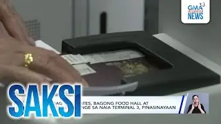 New e-gates, dining hall for NAIA T3 inaugurated | Saksi