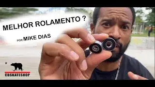 Mike dias testando o melhor e + barato rolamento de skate ? cbskateshop.com.br