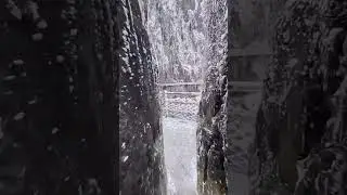 зима и горы, winter in the mountains #winter #4k #walking #mountains #shorts